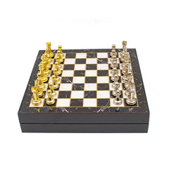 Marble-Patterned Chess: Unique with Elegant Pieces - Ketohandcraft