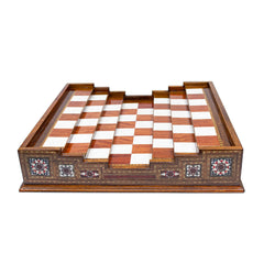 Arena Grandmaster Chess Board: Distinctive Staunton Pieces - Ketohandcraft