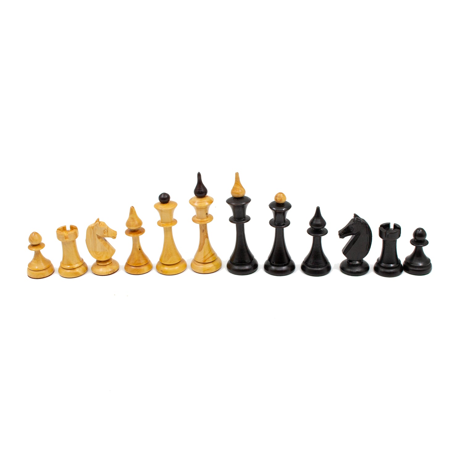Unique Latvian Chess Set: Hand-Carved Walnut - Ketohandcraft