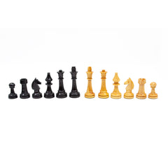 Premium Handcrafted: Unique Staunton Chess Set - Walnut & Mahogany Board - Ketohandcraft