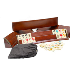 Handcrafted Rummikub Set: Wooden for 4-6 Players - Ketohandcraft