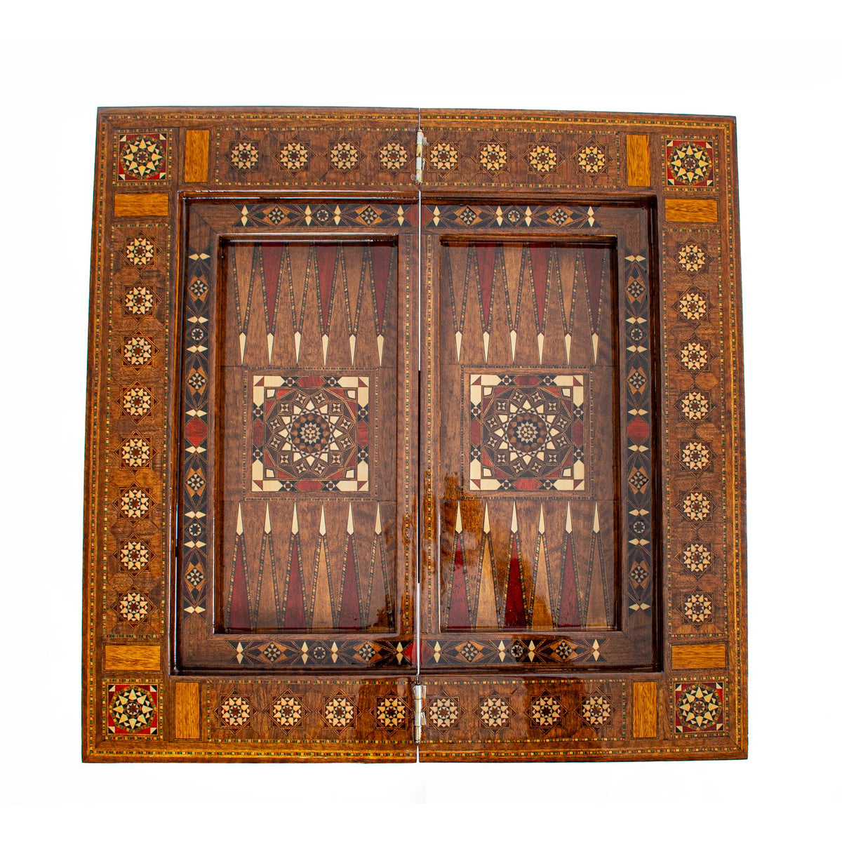 Chess & Backgammon Game Table 24"