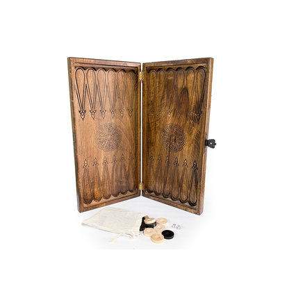Inlaid Walnut Backgammon – Artisan Designs