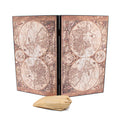 World Map Backgammon Set